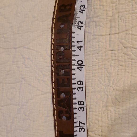 Caterpillar Leather Belt - Picture 8 of 11